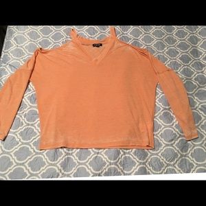 Express Cold Shoulder top